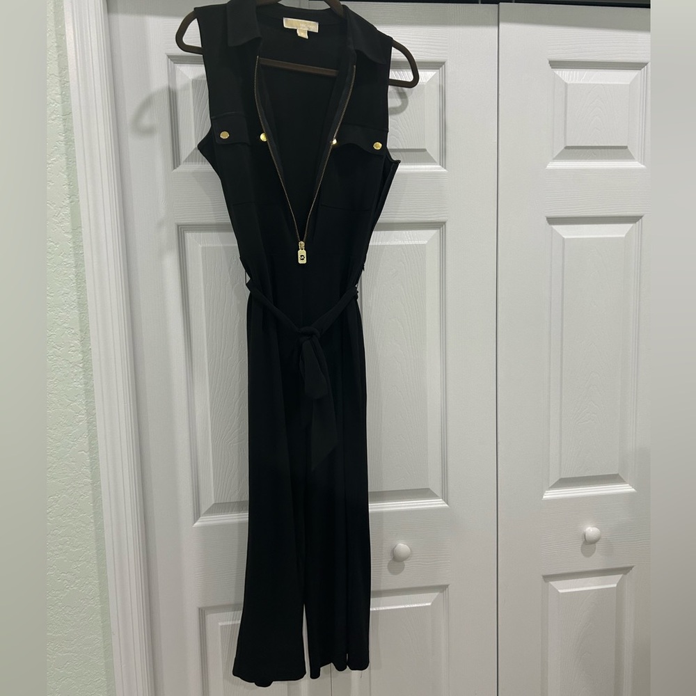 Micheal Kors Black Womens Jumpsuit size Medium
